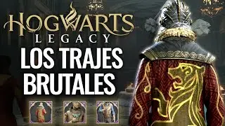 CONSIGUE ESTOS INCREIBLES TRAJES HOGWARTS LEGACY + COFRE INSIGNIA