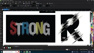 Best CorelDraw / Illistrator Text Effect Tutorials - Design with Technique