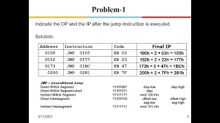 8086 : Examples of Branching Operations , Short, Near , Short and Far Jumps, LOOP and LOOPNZ