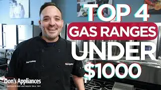 Top 4 Gas Ranges Under $1000 | 2023