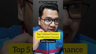 Top 5 Finance Certification in India | Finance Career | By Sunil Adhikari #shorts #shortsvideo