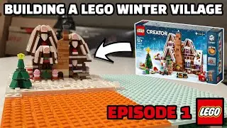 Building a LEGO Winter Village in 2024 | Episode 1 | The Structure and Plan!