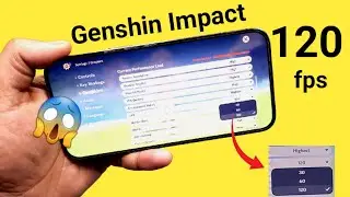 Genshin Impact 120fps Gameplay Fps drop Test |  Heating Test 🔥🔥🔥