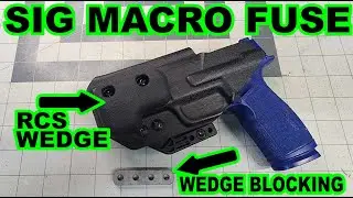 How To Make A Holster For The New Sig X Macro Fuse. Concealed Carry