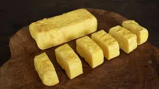 Japanese Omelette Tamagoyaki: Cooking Technique