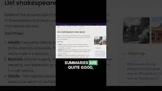 My favorite AI tool and search engine