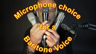 Microphone Choice for a Baritone Voice (Icon Pro by Earthworks 1st use)