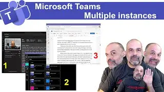 How to open MULTIPLE  INSTANCES of Microsoft TEAMS.