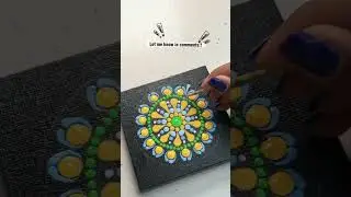 Amazing Dot Mandala Art 😱😱😱😱 | #shorts #youtubeshorts