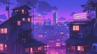 Lofi Hip Hop Beats 🌍 Nostalgic Retro Vibes & 1980s & 90s Japanese Town Ambience 🌆 Lofi Rain Playlist