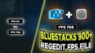 How To Get High FPS in FreeFire ⚙️ || Bluestacks 250+ FPS Secret Regedit Settings ⚙️