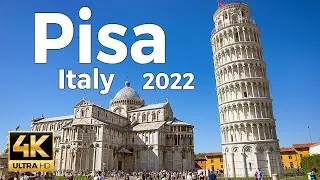 Pisa 2022, Italy Walking Tour (4k ultra hd 60fps) – With Captions