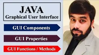 Java Graphical User Interface | GUI Component Properties | Java Functions | Java Methods | GUI |