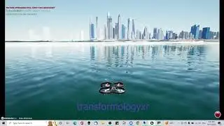 Airsim Drone Simulation (UE4) in Dubai City
