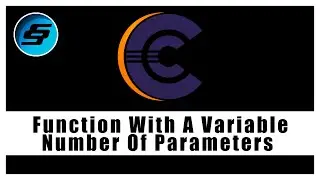 Function With A Variable Number Of Parameters - C Programming