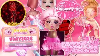 🚨2 NEW CODES! VALENTINES UPDATE In Dress To Impress! 💕