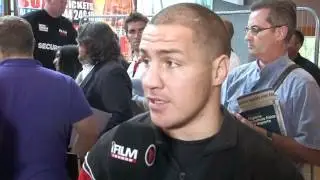 MATTHEW HALL INTERVIEW FOR iFILM LONDON / HAYE v CHISORA 2ND PRESS CONFERENCE