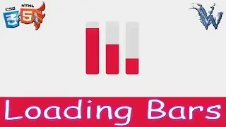Loading bar animation css | cool css effects | New pure css animation 2018