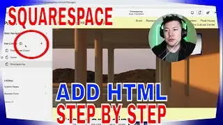 ✅  How To Add HTML Code To SquareSpace Website 🔴