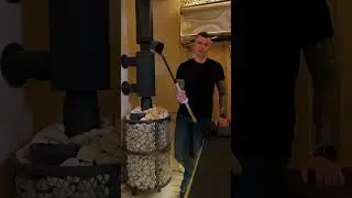 Стильный ковш для современной бани. 