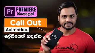How to create Call Out Animations in Adobe Premiere Pro CC in Sinhala