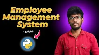 Employee Management System in Python | Python Tutorial in Tamil | Python Project in Tamil