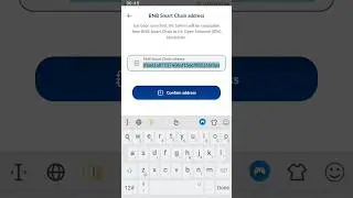 how to add bnb address on ice network | how to add trust wallet address in ice network