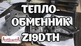 Масляный стакан и теплообменник Z19DTH