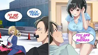[Manga Dub] The beautiful nurse at the hospital I was staying at was a delinquent [RomCom]