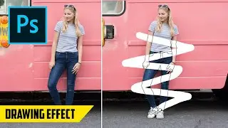 Photo Drawing Effect - Photoshop Tutorial