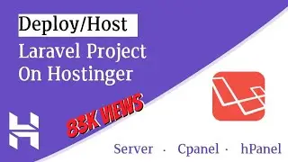 Deploy/Host Laravel Application Live Server in easy way - Hostinger