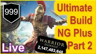 🔴 Assassins Creed Odyssey - Ultimate New Game Plus - Nightmare with 2 Billion Damage Build - Part 2