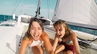 We got Drenched, Sailing to Northern Africa! (Sailing La Vagabonde) Ep. 124