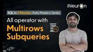 All operator In SQL | Multi Rows Subqueries | SQL Tutorial