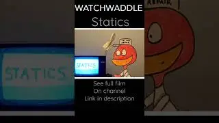 Monsters in the tv 👿 📺🤪(Watchwaddle short film)