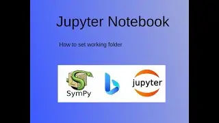 Jupyter Notebook, open from any location.