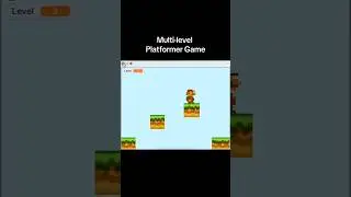Multi-level Platformer Game #scratch #scratching #codingforchildren #codingforkids