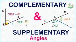 How to find Complementary and Supplementary angles