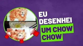 Desenhando Cachorro Chow Chow - parte 1 - @Mayara_Scarlet #anime #drawing #illustration #desenho