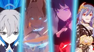 All Ten Herrscher Transformations - Herrscher of Flamescion 🔥 Honkai Impact 3rd