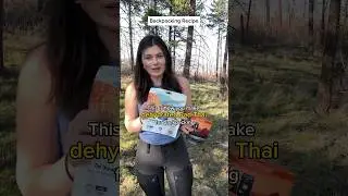 Dehydrated Pad Thai recipe for backpacking. Because I can’t spend $15 forgone camping meal 🫠