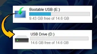 Convert Bootable USB Drive to Normal - How To Unbootable Pendrive Into Original ↺🔙✅