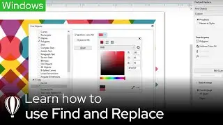 How to Use the Enhanced Find and Replace | CorelDRAW for Windows
