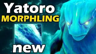 Яторо на Новом Морфе, Показал как Играть! - Yyatoro Morphling 7.36 ДОТА 2