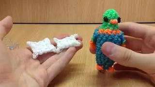 Подушка из резинок на станке
