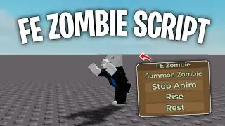 [ FE ] Zombie Animation Script - Only Work On R6 / Troll People And Friends | Roblox Script