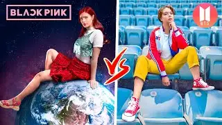 Смешные пранки фанатов! BTS против BLACKPINK!