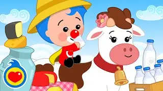 Tenho Uma Vaquinha Leiteira 🐮👩‍🌾 | Música Infantil | Um Herói do Coração ❤️