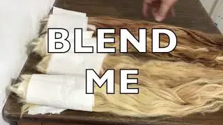 BLEND ME, AFTER BLEACHING YOU ARE FACING A CHALLENGE FOR BLENDING THE BLEACHED HAIRS, Free Tutorial