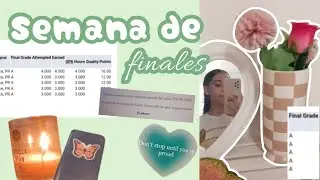 ✨️📚semana de finales conmigo // ve los resultados🤍📄
